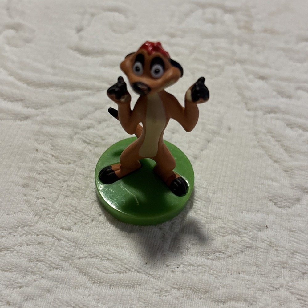 DISNEY THE LION KING TIMON MEERKAT 2" FIGURE CAKE TOPPER (MA66)